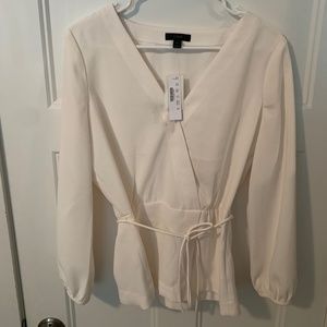 Jcrew NWT crepe blouse